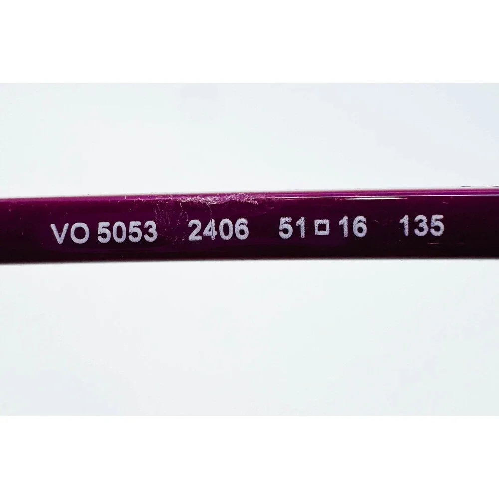 Vogue Eyeglasses Womens Brown Purple VO 5053 2406 51-16-135